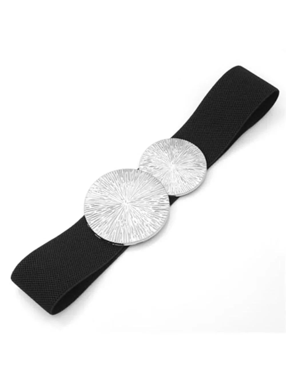Women's Wide Stretchy Waist Belt Elastic Cinch Belt for Dresses